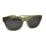Retro-Luxe Olive Green Sunglasses LL5000
