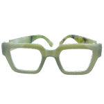 Geo-Accent Olive Green Eyeglasses LL5100